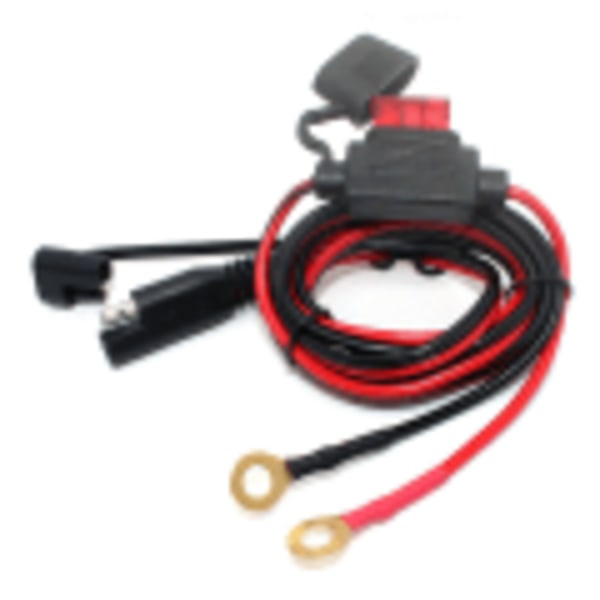 Motorcykel Vattentät SAE till USB -kabeladapter USB laddare 2.1A Snabbladdning
