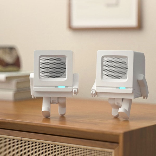 Creative Robot Speaker USB Charging Tws Surround Bass Speaker