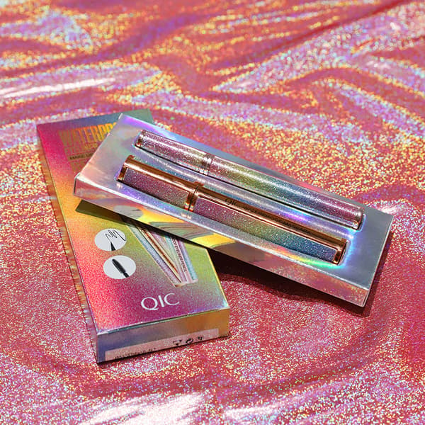 2 stk. 4d Curling Mascara 2-i-1 Makeup Øjenvippe Sort Mascara Øjenvipper Makeup Vippe Mascara Lang