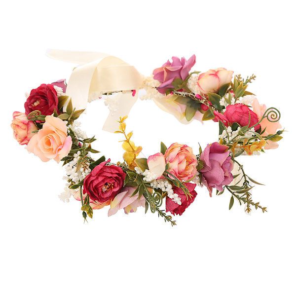 Hawaiian Garland Vacation Bridesmaid Simulation Justerbar Torr F