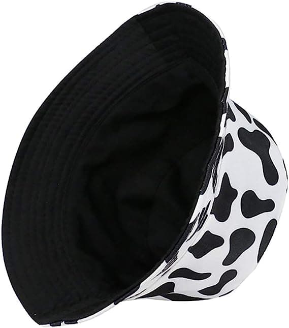 Vendbar Hat Bucket Hat Fiske Solhat til Kvinder Piger, køer