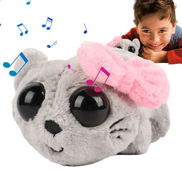 Sad Hamster Plyschleksaker, Sad Hamster Meme Plysch med inbyggt fiolljud - Plyschar för gosedjur för barn Pojkar Flickor