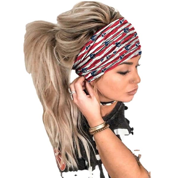 Boho Hårbøjler, Hårbånd Med Leopard- & Stribemønster, Bløde & Elastiske (4 stk.)
