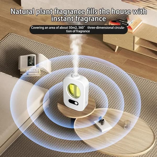 2 stk luftfukter USB aromaterapi skrivebordsdiffuser forstøverinstrument skrivebordsluftfukter dekningsapparat med tidsfunksjon