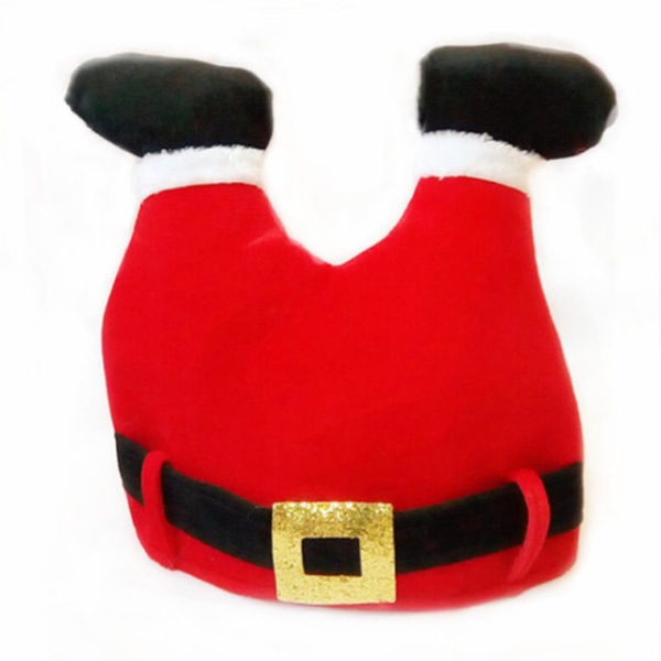 Noël enfants adultes chapeau de Noël pantalon rouge chapeau de clown chapeau dekoration de Noël articles de fête cadeaux