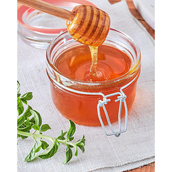 Honey Dipper Wooden Stick- Honey Dipper Honeycomb Stick Honeycomb Sked Charkuteri Redskap Honungssked Honungsserver Honungsrörare Honey Wooden Dippe