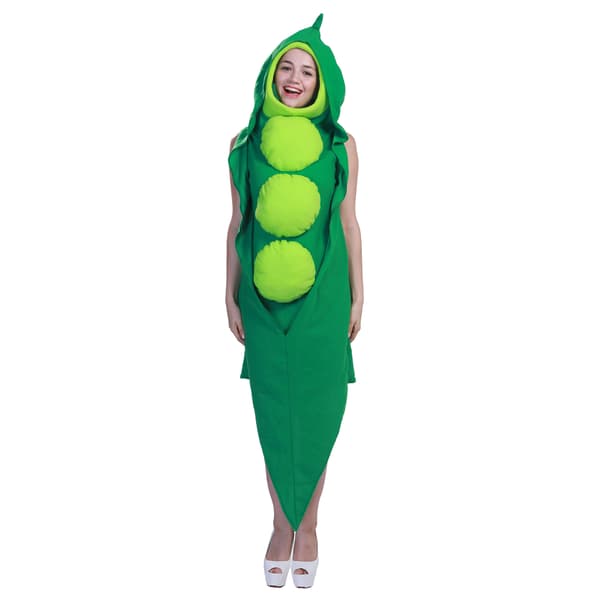 Halloweenfest cosplay mat ärter lekdräkt