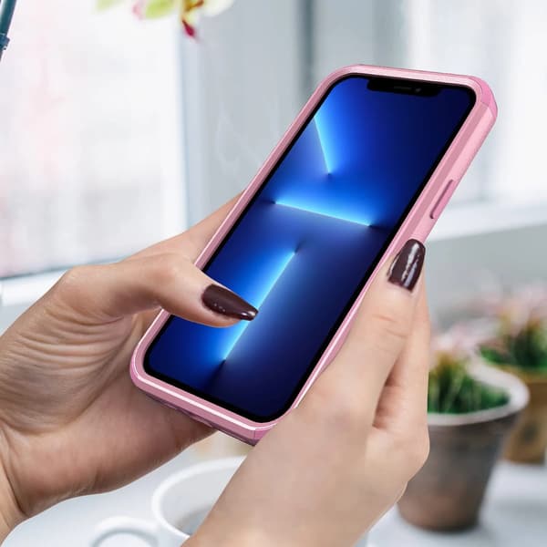 [5 i 1 för iPhone 13 Pro case, med 2-pack skärmskydd + 2