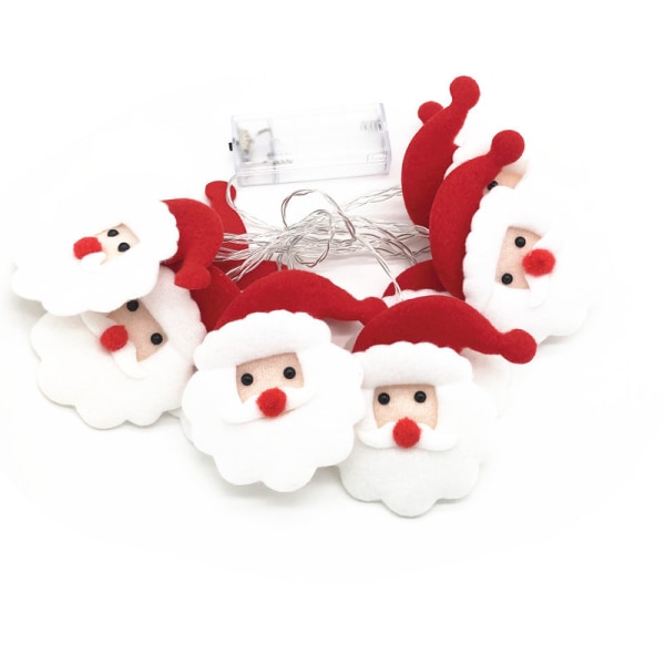 Santa Claus Led Fairy String Light Xmas Tree Ornament Juldekor 3m