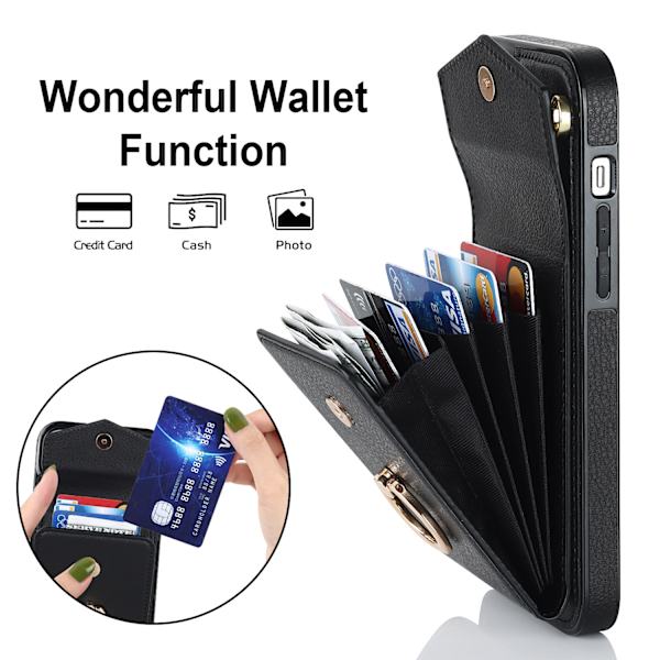 iPhone 14 Pro Telefon Case för Apple Card Creative Case - Mintgrön