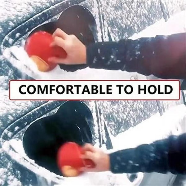 Snöskyffel, effektivt snöröjningsverktyg för körvä Multifunktionell bil snöborttagning, snöskrapa, vinterbil tillbehör