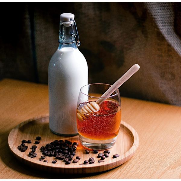 Honey Dipper Wooden Stick- Honey Dipper Honeycomb Stick Honeycomb Sked Charkuteri Redskap Honungssked Honungsserver Honungsrörare Honey Wooden Dippe