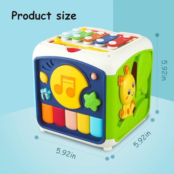Fidget Cube Ny Version Mini Fidget Finger Leksaker - Metall Infini