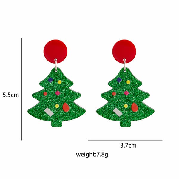 90cm/Julgransmatta Röd Svart Älg Litet Träd Snöflinga