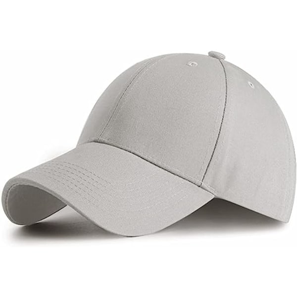 Cap, Cap Snapback-hatt för Sport Hip Pop Golf - Cap, Grå