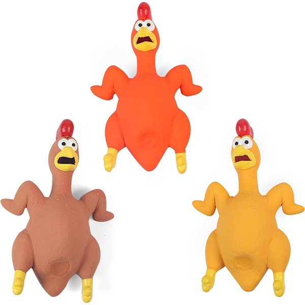 Pipande gris hundleksaker, gryntande gris hundleksak som ljuger grynt för små medelstora hundar, slitstark gummigris gnisslande hundvalp tuggleksaker, Latex Inter