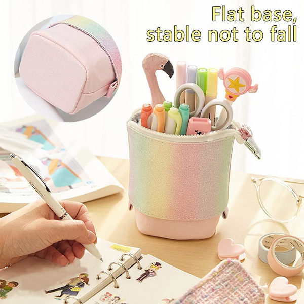 Flicka Case, Tecknad Case, Barn Case, Teleskopisk Case, Canvas Case (N)