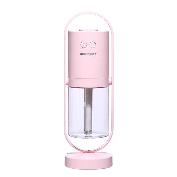 Magic Shadow USB luftfukter for hjemmet med projeksjon nattlys ultralyd bil tåke maker mini kontor luftrenser pink