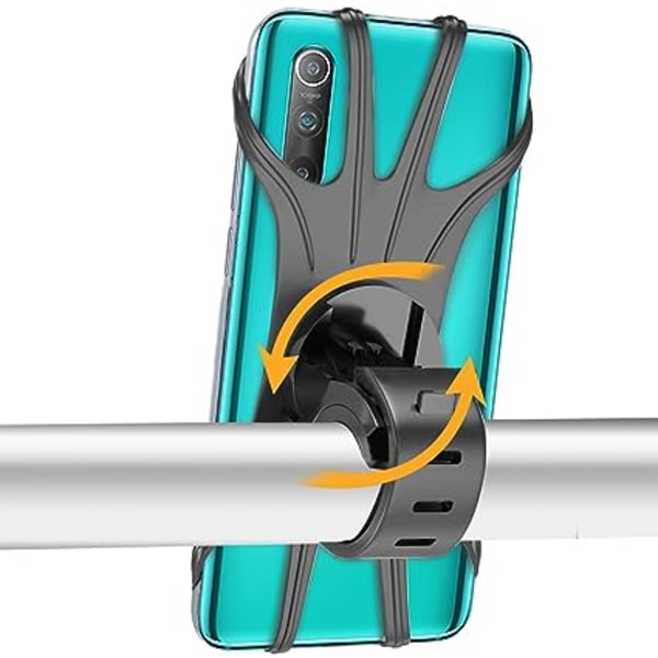 Universell Sykkel- og Motorsykkeltelefonholder 360° Roterbar Motorc