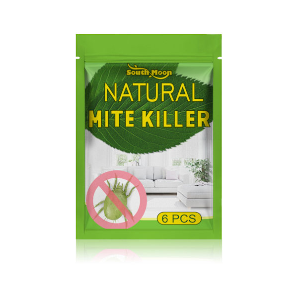 6st / förpackning-dammsugarekvalster-mördare eliminator natur för säng lakan soffa