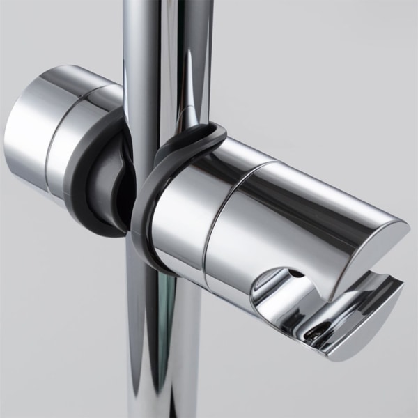 Rett knapp dusj glidehylse, midtre plug-in dusjstang, løftesete, dusjhodebrakett, egnet for 18-25 mm rør diameter