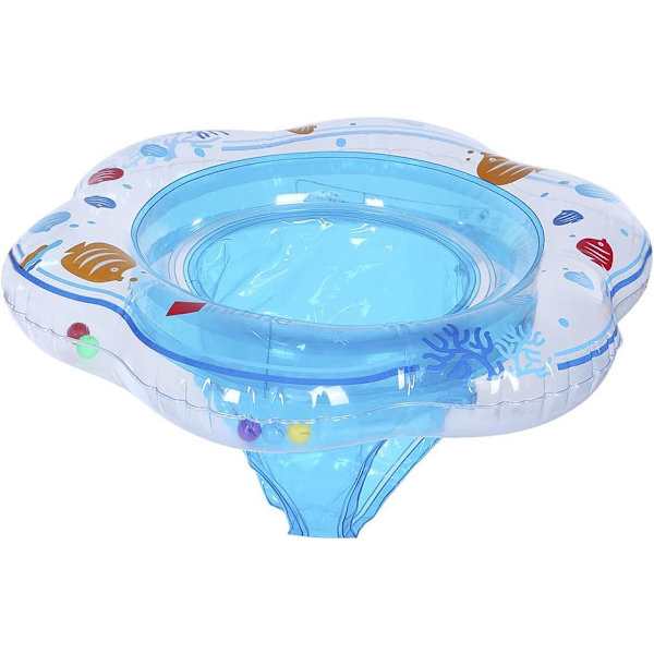 Baby Float Simring Baby Bojsits Uppblåsbar poolleksak (blå)