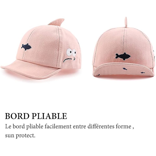 Bomullsflicka Pojke Baby Cap Justerbar Solhatt För Baby Vår Sommar Beanie