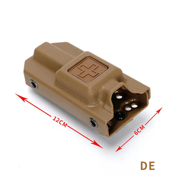 Tourniquet Cat Storage Box Bag MOLLE Medical Package Outdoor Emergency Tourniquetrats for Blood Armé Grön(TAKTISK TOURNIQUET 95MM+ FÖRVARINGSLÅDA)
