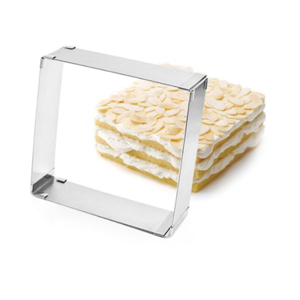 Rustfritt Stål Decuster Sandwichkutter og Forsegler, Justerbar Uttrekkbar Sandwichmaker i Rustfritt Stål, Fjern Skorpe, DIY Matpakke for Barn