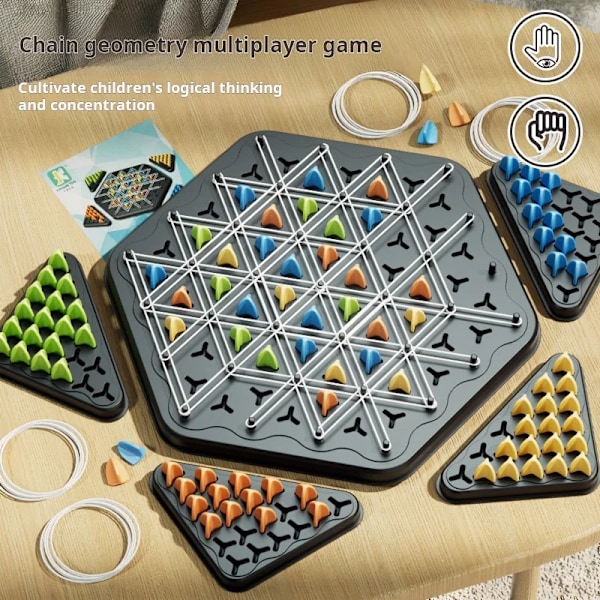 Kæde Trekant Skak Splendor Duel Brætspil Strategi Spil multiplayer
