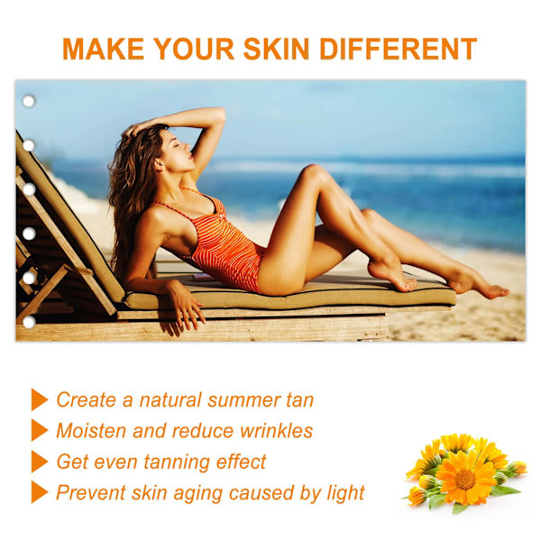brun-uden-sol-solcreme-tanningmelanin creme-aloe-vera-gel B 150g