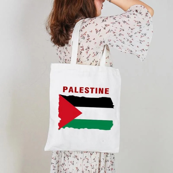 Palestina Flagga Karta Väska Kufiya Hatta Bulk Estetiska Kvinnor Väskor Resväska Kvinna Handväska C