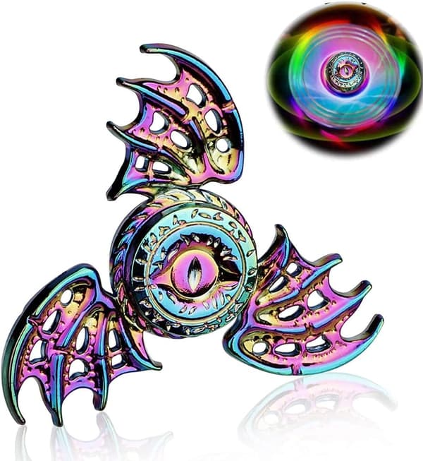 Phoenix Cool Fidget Hånd Spinner Dragevinge Finger Spinner Meg