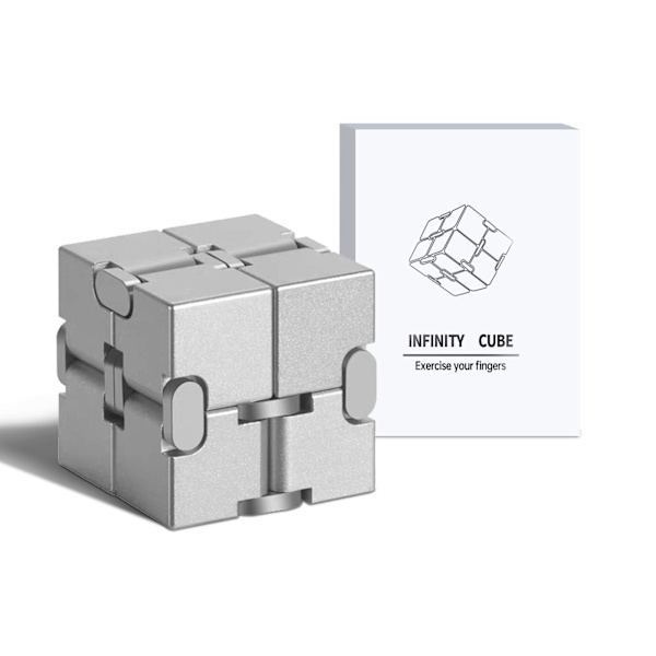 Fidget Cube Ny Version Mini Fidget Finger Leksaker - Metall Infini
