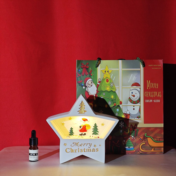 Julenissen Aromaterapi Lysform DIY Juledekorasjon Lys