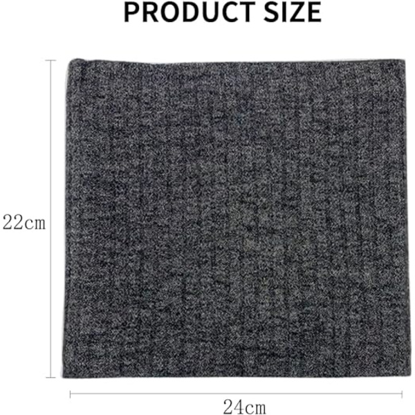 Talvi Kauluri Fleece Vuorattu Infinity Huivi Paksuuntuva Tuulenpitävä ja Pölytiivis Hiihto Ympyrä miehille naisille Kaksikerroksinen Fleece Vuori Neulos Khaki