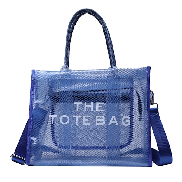 Ny transparent crossbody väska kvinnligt mode tidvatten stor kapacitet axel  Tote väska green