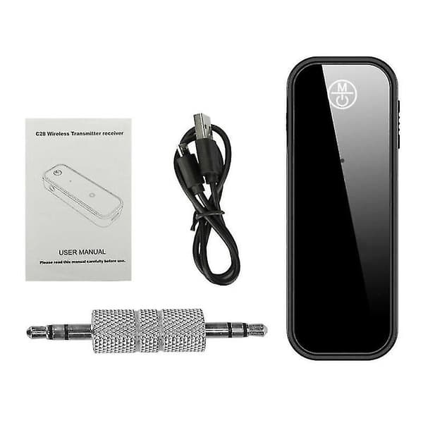 Bluetooth transmittere usb trådløs bluetooth5.0 transmitter modtager 2-i-1 audio adapter mobiltelefon