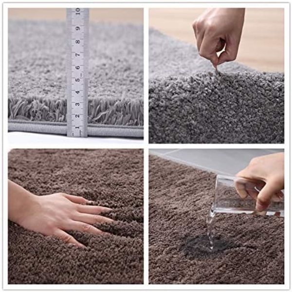 Supermjuk Badmatta Golvmatta, Absorberande Badmatta Anti-Slip Bedr