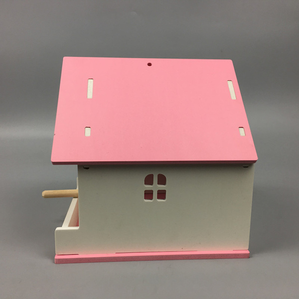 Fuglerede, Duererede, Tigerskind, Nymfeparakit, Økologisk plade, Pæon, Mynah, Svale og Spurveforsyninger (et stykke, 15*15*15cm)