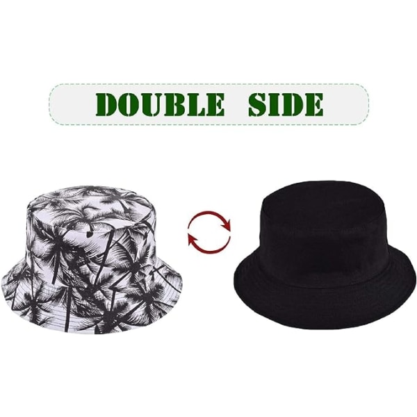 Fiskerhatt Sommer Bob Menn Bucket Hat Bucket Hat Sommer Bomulls Kort Skygge Anti-UV Beskyttelse Caps for Vandring Camping Reise Fiske