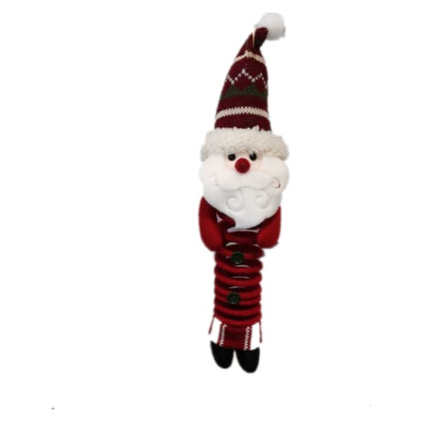 3 st Barnpresenter Jultomte Snögubbe Älg Hänge Gungande Fjäderfotdocka