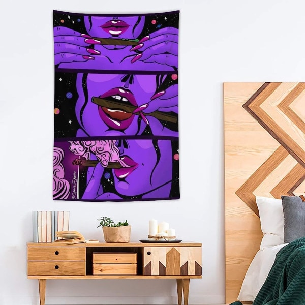 Hippy Veggteppe Stort Mysterie Veggteppe Soverom Hybel Veggteppe Tilbehør Mandela Yoga Piknikmatte 150X100 (Børstet)