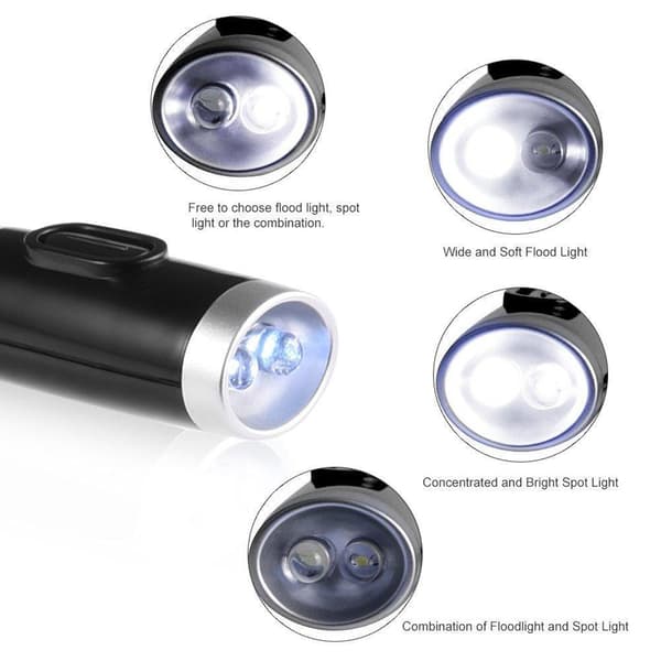 Oppladbar LED-leselys for nakken, boklamper for lesing