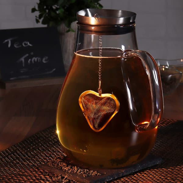 4X Te-si i rustfrit stål - Te-infuser til løs te og krydderier - Te-filter - infusers