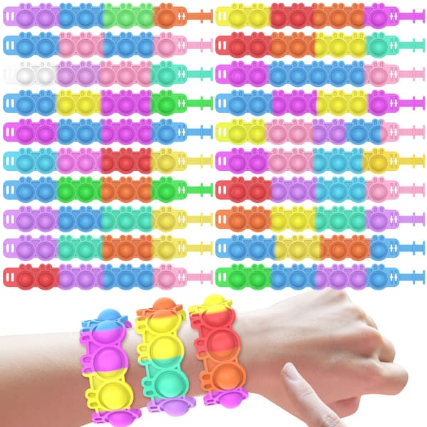 Pop Fidget Leke - Boble Stort Puslespill Pop Push It&Popper Bubb