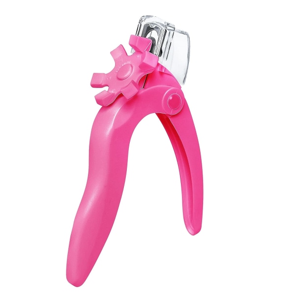 Nagelklippare, rosa justerbar nagelskärare för nagelklippare för nagelklippare konstgjorda nagelklippare för nagelmanikyr pedikyr