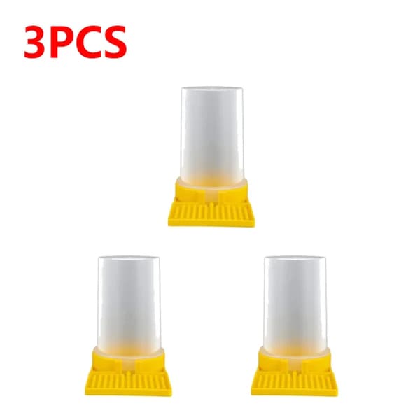 3PCS Bee Feeder Drinking Water Waterer Beekeeping Honey Bee Feeders Watering Bees Tools Supplies Feeding Bee Drinker Tools