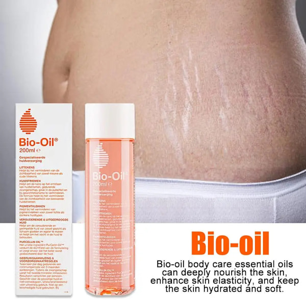 BioOil For Vekstlinjer & graviditetsstriper Paro Eterisk 200ml Baro Bio Eterisk