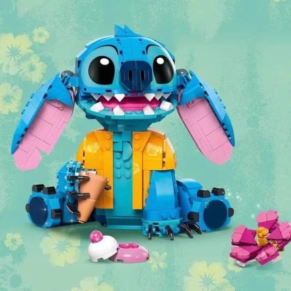 Stitch-aiheinen rakennuspalikkasarja lapsille - 9+ vuotta